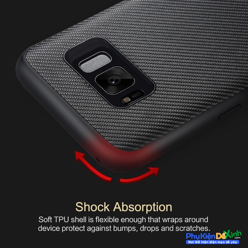 Ốp Lưng Samsung Galaxy S8 Hiệu Rock Carbon Fiber được thiết kế rất đẹp sang trọng bảo vệ điện thoại một cách chắn chắn nhất